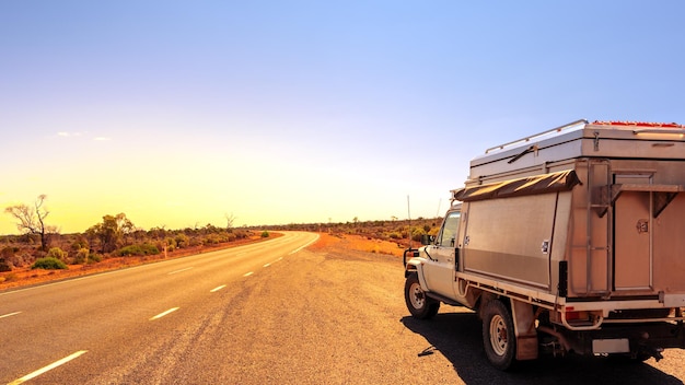 Australien Road Trip Geländewagen