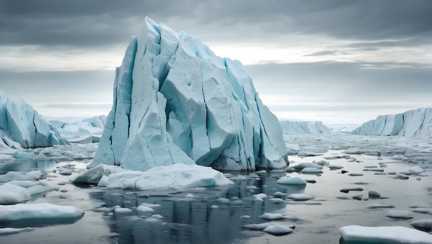 Auswirkungen der globalen Erwärmung Rückzug der Gletscher und Verlust der polaren Lebensräume