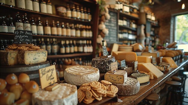 Foto auszahlung bei der artisan-käsehandlung