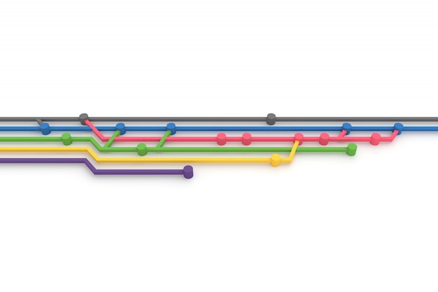 Auszug aus dem Quellcode Zweig. 3D-Rendering.