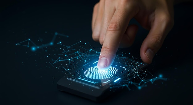 Autenticação por impressão digital