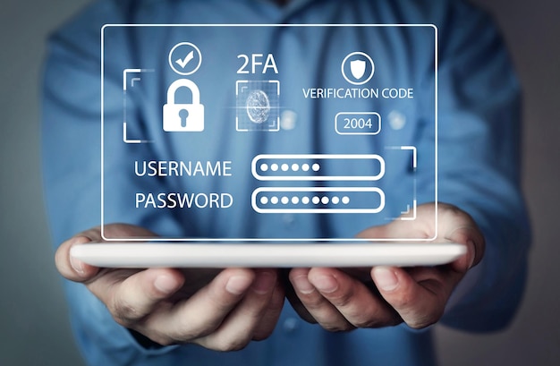 Autenticación de dos factores 2FA Seguridad de los datos personales