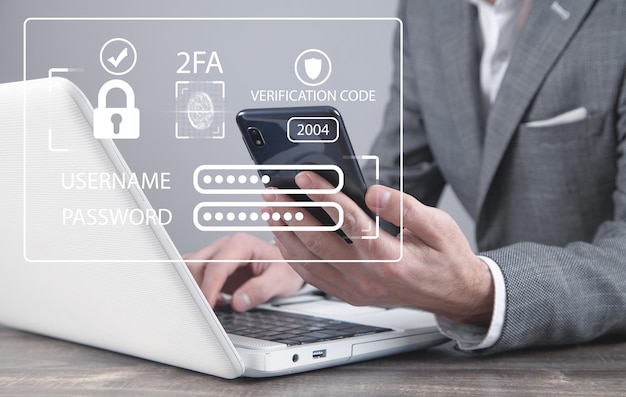 Autenticación de dos factores 2FA Seguridad de los datos personales