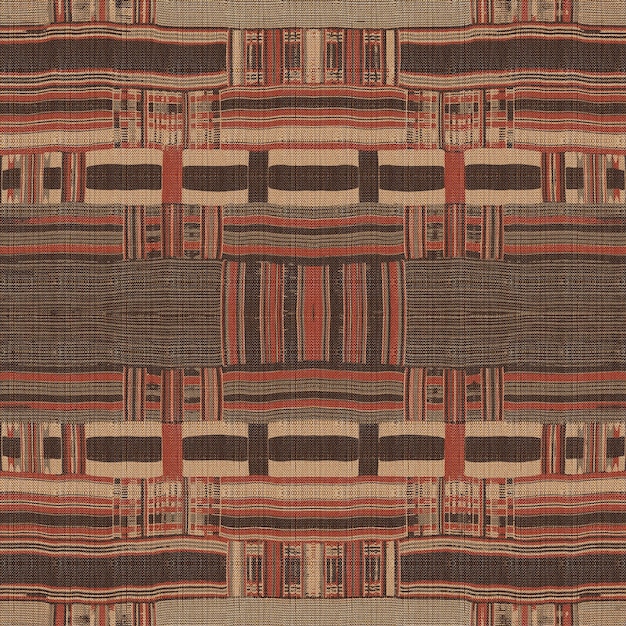 Auténtico Patrón Africano Textil Étnico Nacional Tribal Imagen JPG