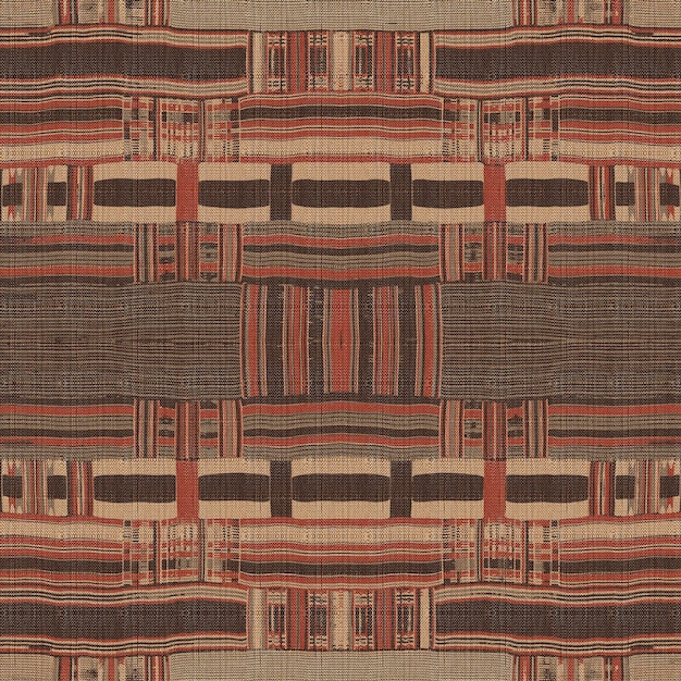 Auténtico Patrón Africano Textil Étnico Nacional Tribal Imagen JPG