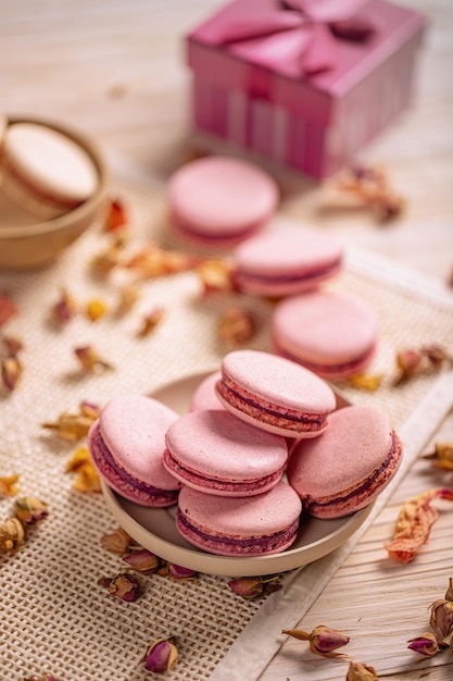 Authentische französische Macarons