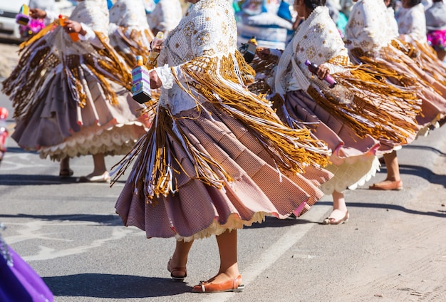 Authentischer peruanischer Tanz