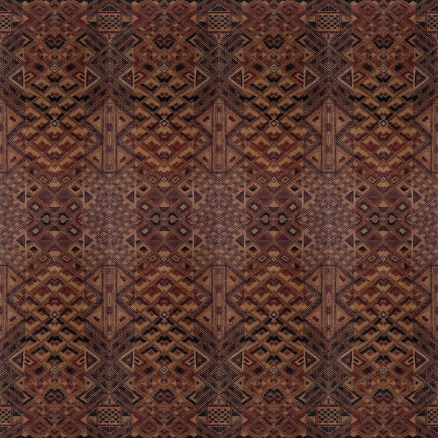 Authentisches afrikanisches Muster Textil Ethnic National Tribal JPG-Bild