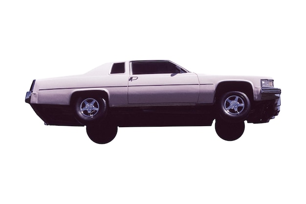 Auto antiguo pegatina png vehículo fondo transparente