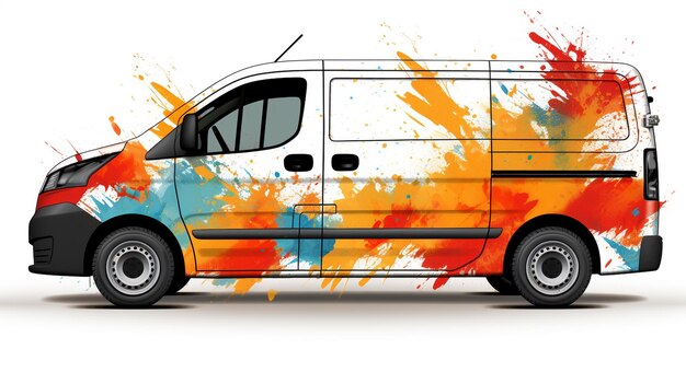 Auto-Wrap-Design, abstrakter Grunge-Textur-Hintergrund