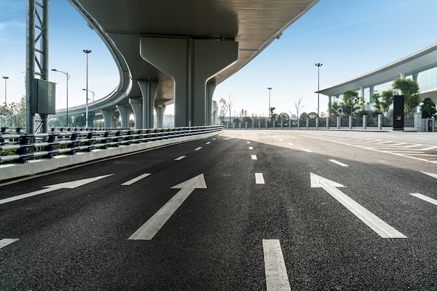 Autobahn am Flughafen