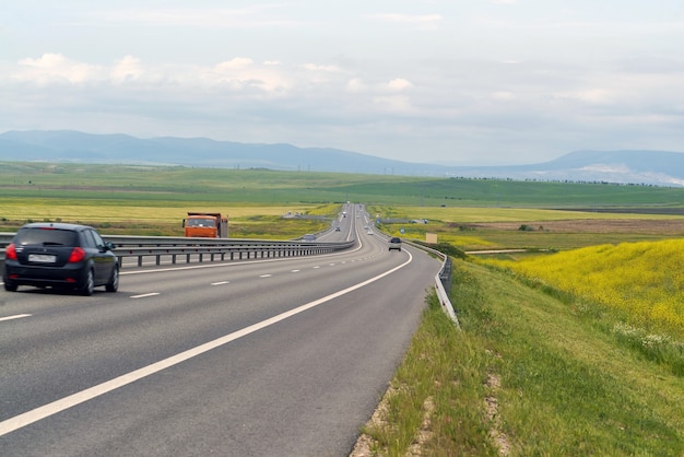 Autobahn Tavrida, P260, Richtung Belogorsk Republik Krim