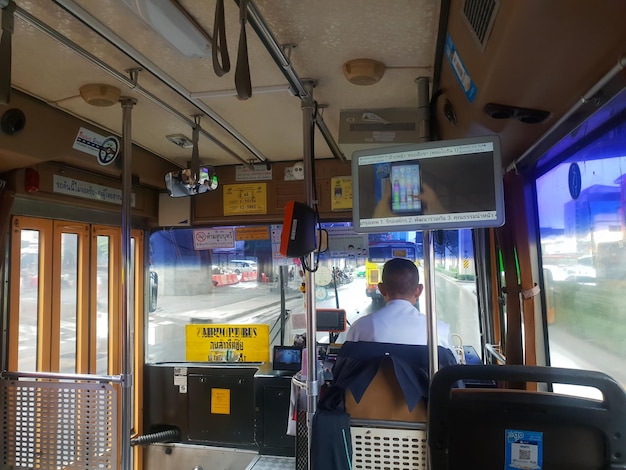 Autobús en Bangkok, Tailandia