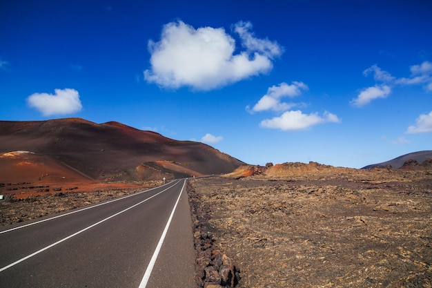 Autofahren auf Lanzarote mit Aussicht