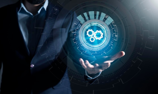 Automação de processos comerciais e industriais