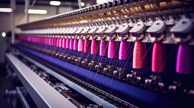 Automatisierungstechnologie der Textilfabrik