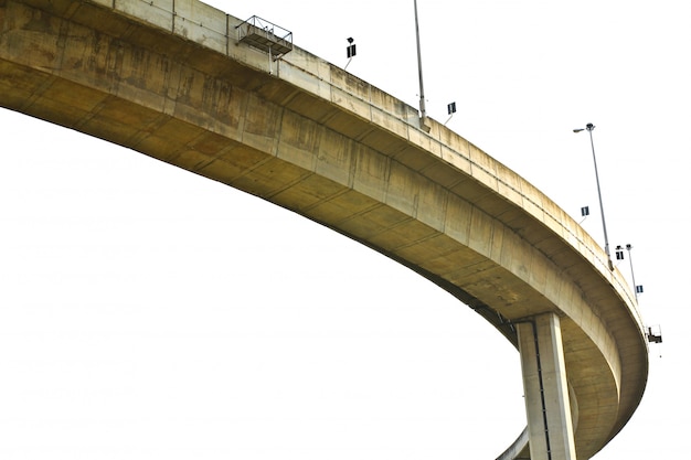 Foto autopista elevada.