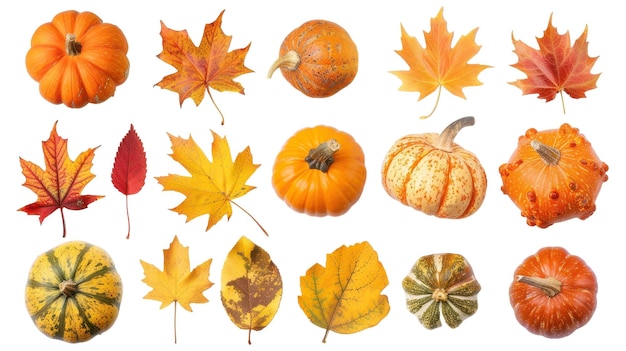 Autumn Harvest Vibes em fundo branco