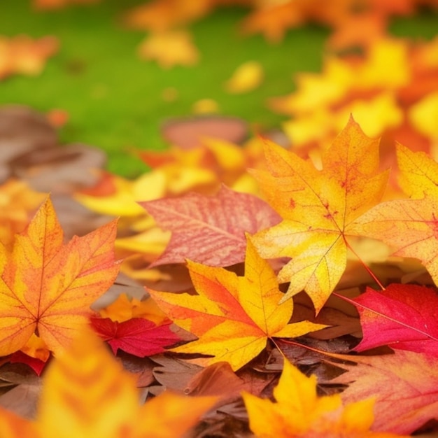 autumn leaves background