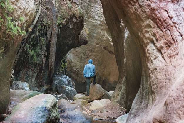 Avakas-Schlucht. Bezirk Paphos, Zypern