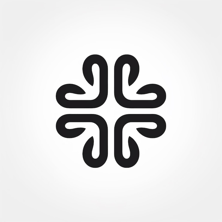 Foto el avance y la creatividad del símbolo adinkra