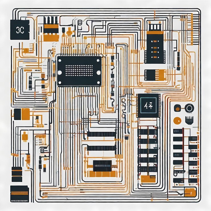 Foto avanços na tecnologia de circuitos eletrônicos