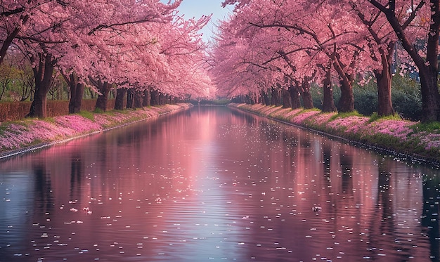 La avenida Cherry Blossom