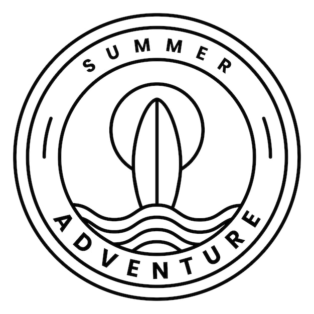 Aventura ao ar livre emblema png fundo transparente