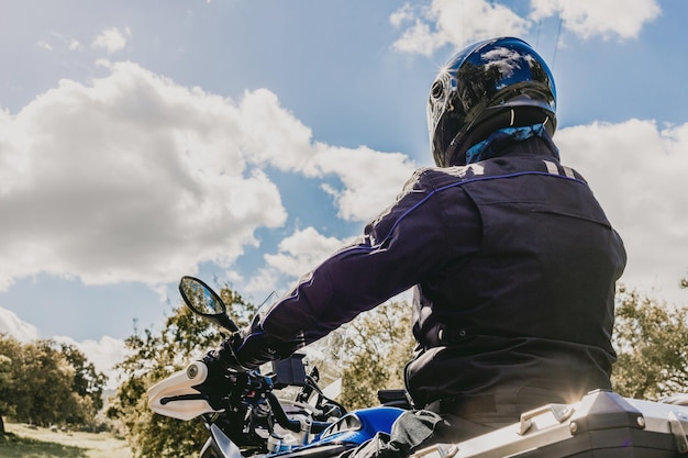 Aventura de motocicleta