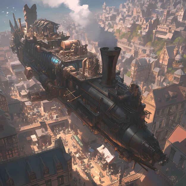 La aventura elevada del steampunk