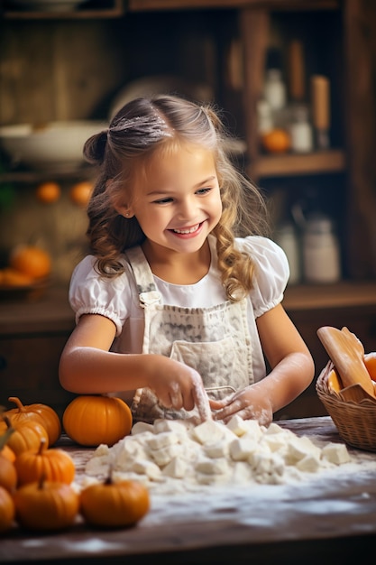 Aventuras de otoño para niñas Actividades alegres de temporada