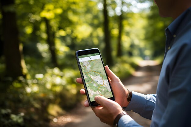 Aventuras para idosos guiadas por GPS mapeando o caminho para a felicidade da viagem