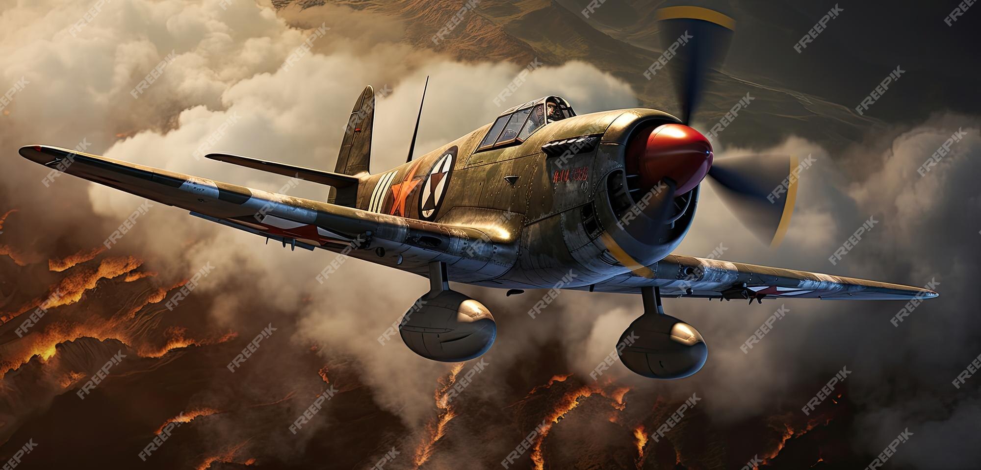 Papeis de parede War Thunder Aviãos Caça Avião Explosão Guerra