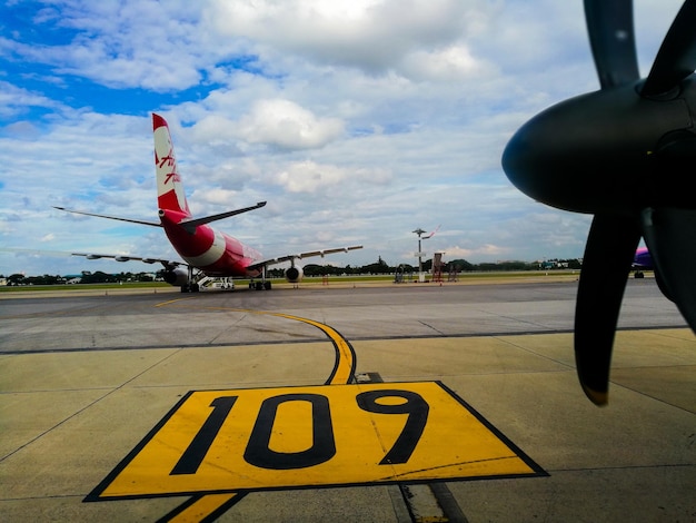 Foto el avión de buriram