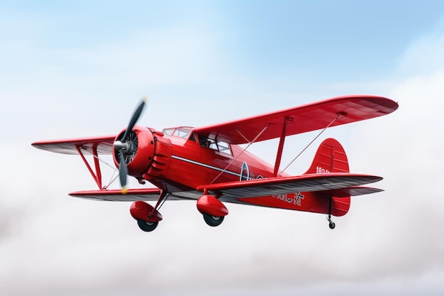 un avión en vuelo