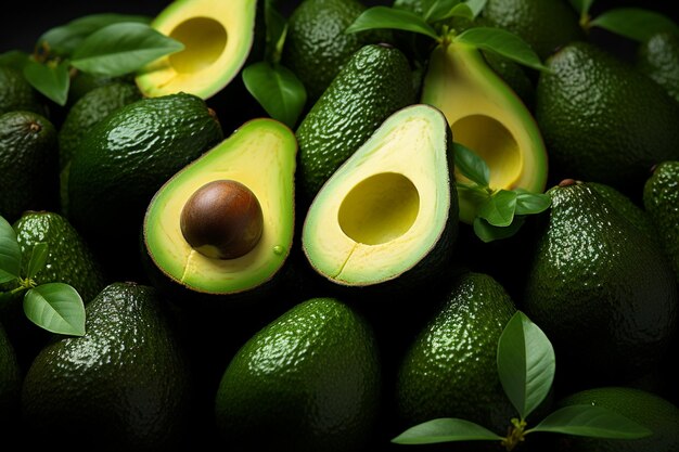 Avocado-Hintergrund