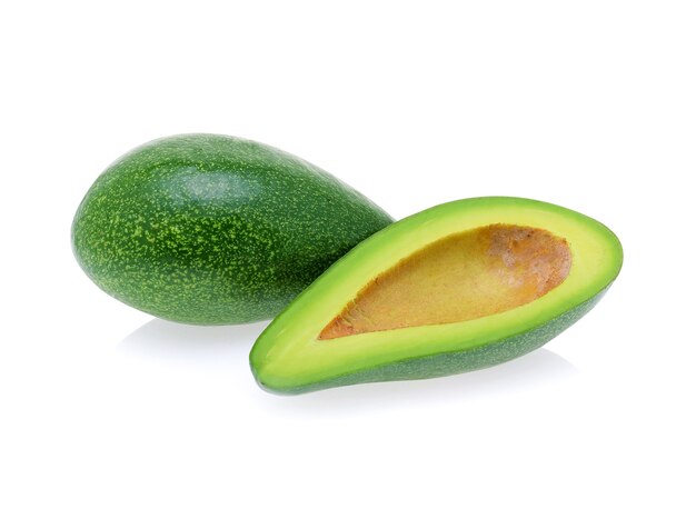 Avocado isoliert