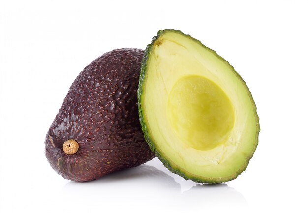 Avocado isoliert