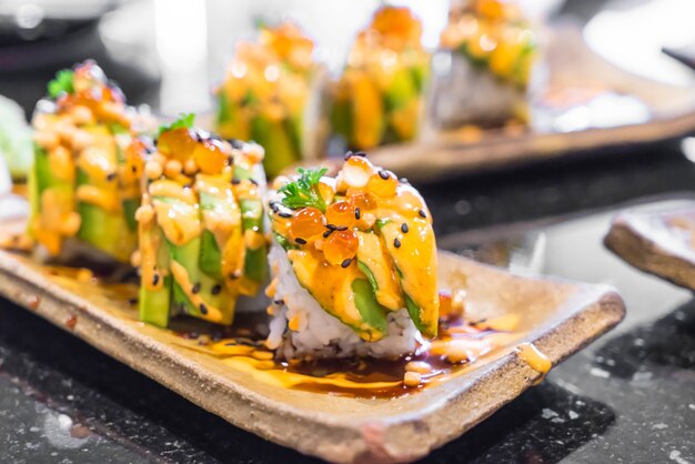 Avocado Roll Sushi