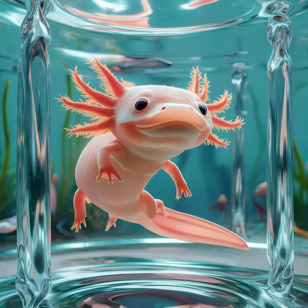 Foto el axolotl