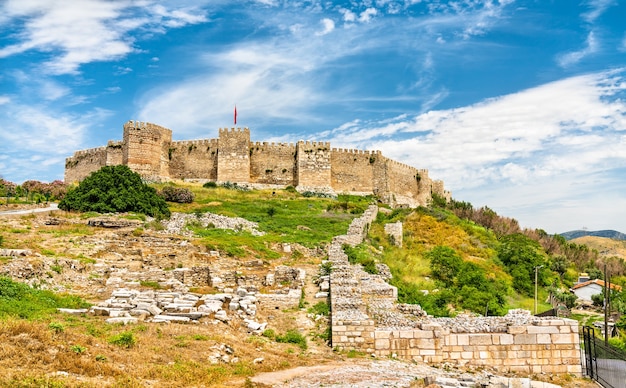 Ayasuluk-Festung auf dem Ayasuluk-Hügel in Ephesus - Selcuk, Türkei