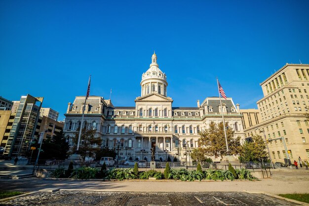 El ayuntamiento de Baltimore Maryland en EE.UU.