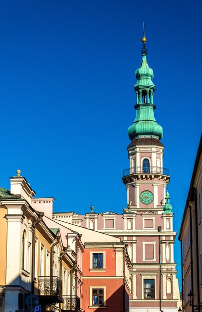 Ayuntamiento de Zamosc en Polonia