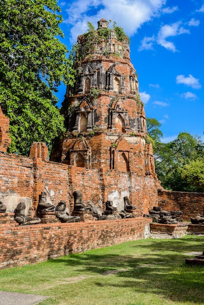 Ayutthaya Tempelruinen, Wat Maha That