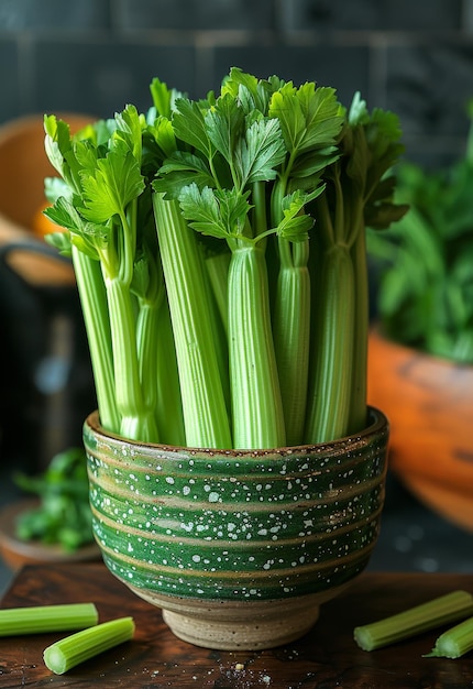 Azeitona fresca em uma tigela em uma mesa de madeira