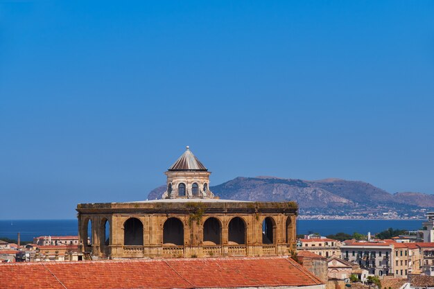 Azotea de la famosa Iglesia de Santissimo Salvatore Palermo