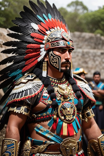 Foto azteca mexica