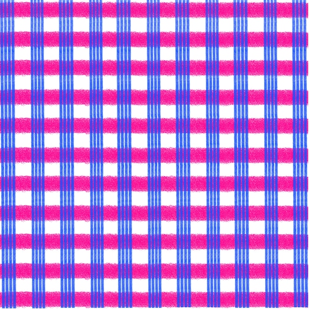 Azul e rosa em toda linha de padrão de design e plano de fundo, o conceito de arte retro de decoração de padrão de tecido gráfico vintage