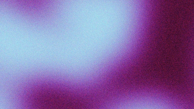 Foto azul e roxo escuro abstrato fundo de gradiente granulado com textura de ruído para o título do cartaz banne
