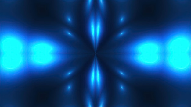 Foto azul fractal